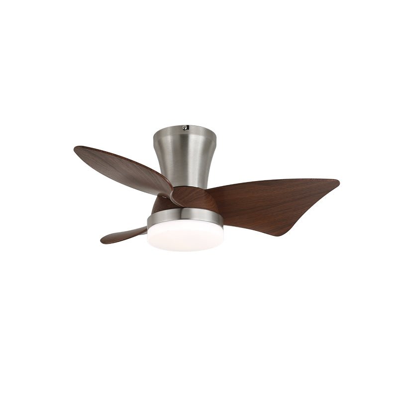 Deckenventilatorleuchte | Walnussholzoptik, integrierte LED-Beleuchtung 11