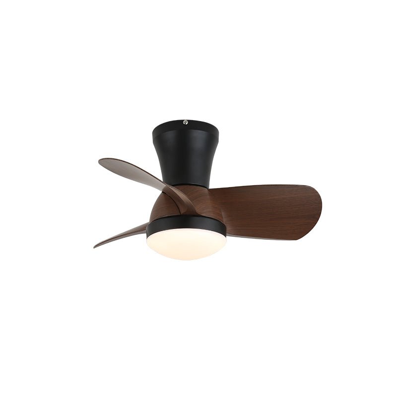 Deckenventilatorleuchte | Walnussholzoptik, integrierte LED-Beleuchtung 16