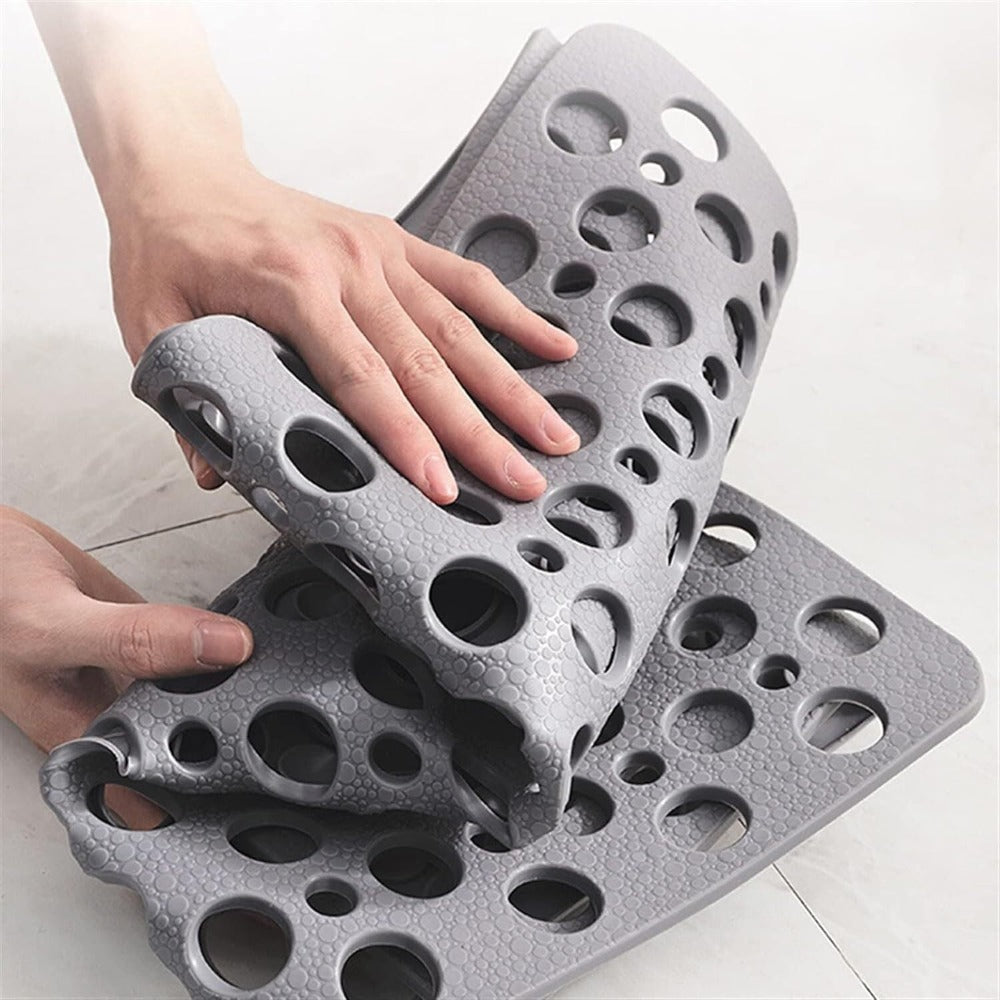 Duschmatte | Rutschfeste Oberfläche, Saugnäpfe mit Drainage 5