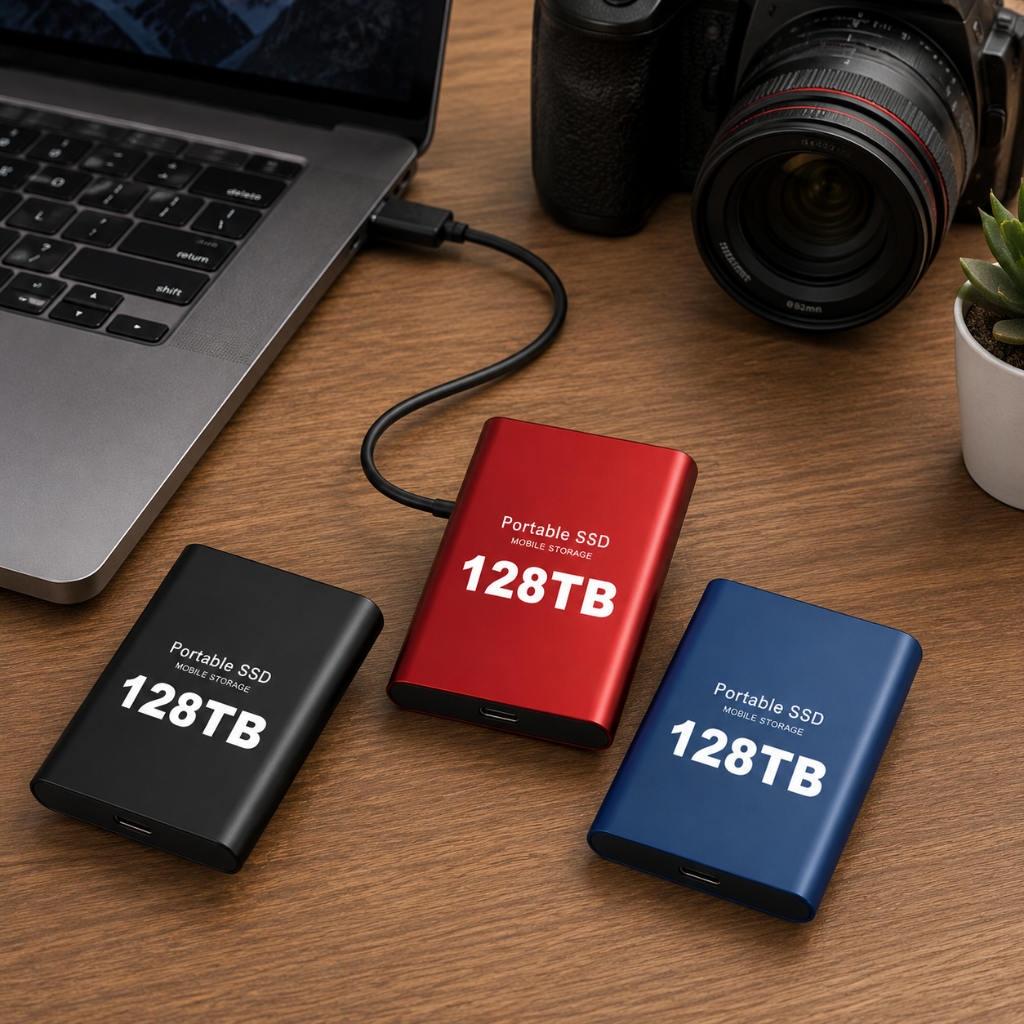Externes SSD Tragbares USB Mobil Speichergerät