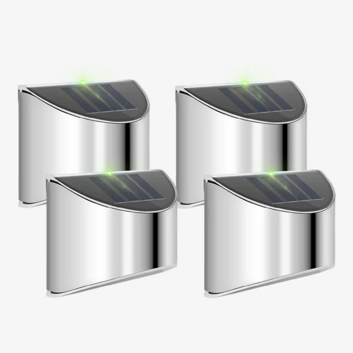 SunEco – Moderne Solar-LED-Außenleuchte Energiesparend Schwarz für Garten