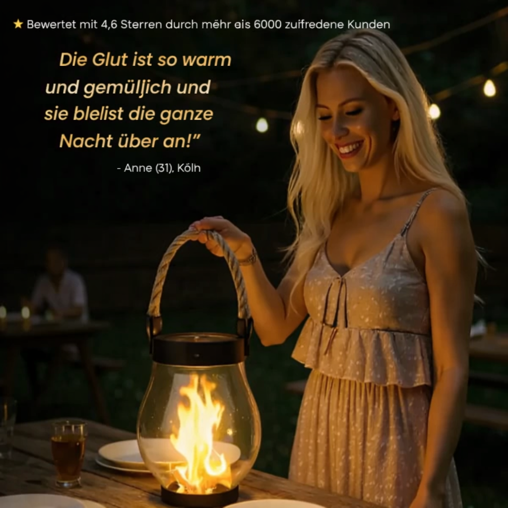 Nordlicht Solar-Laterne modern LED wetterfest schwarz Garten