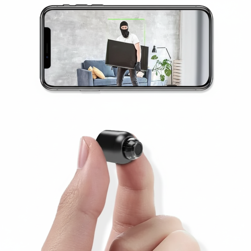 Kabellose WiFi-Kamera mit Audio – 1080P Full HD