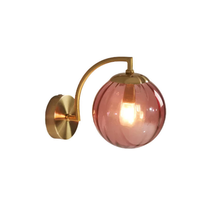 GlansVee - Minimalistische Glas-Wandleuchte