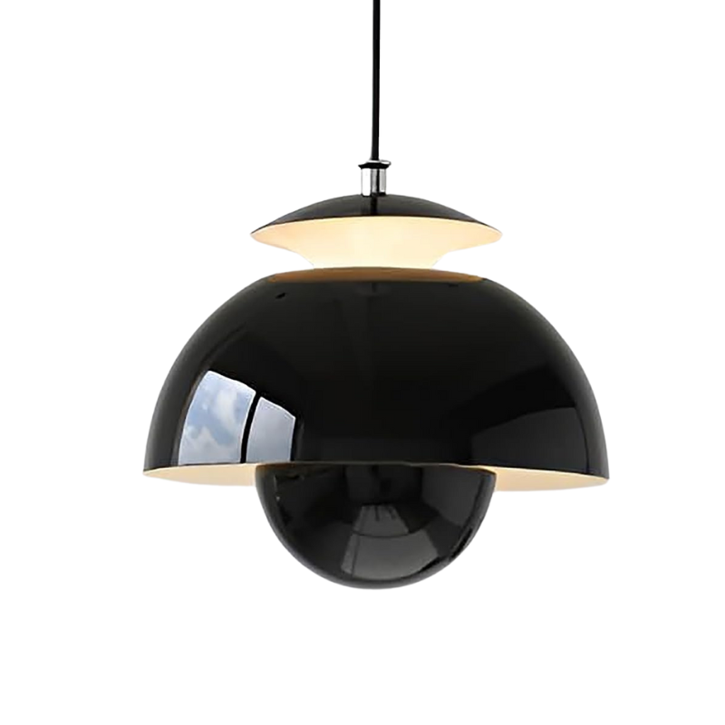 HaloLume – Moderne LED Pendelleuchte dimmbar -  Deckenlampe warmweiß