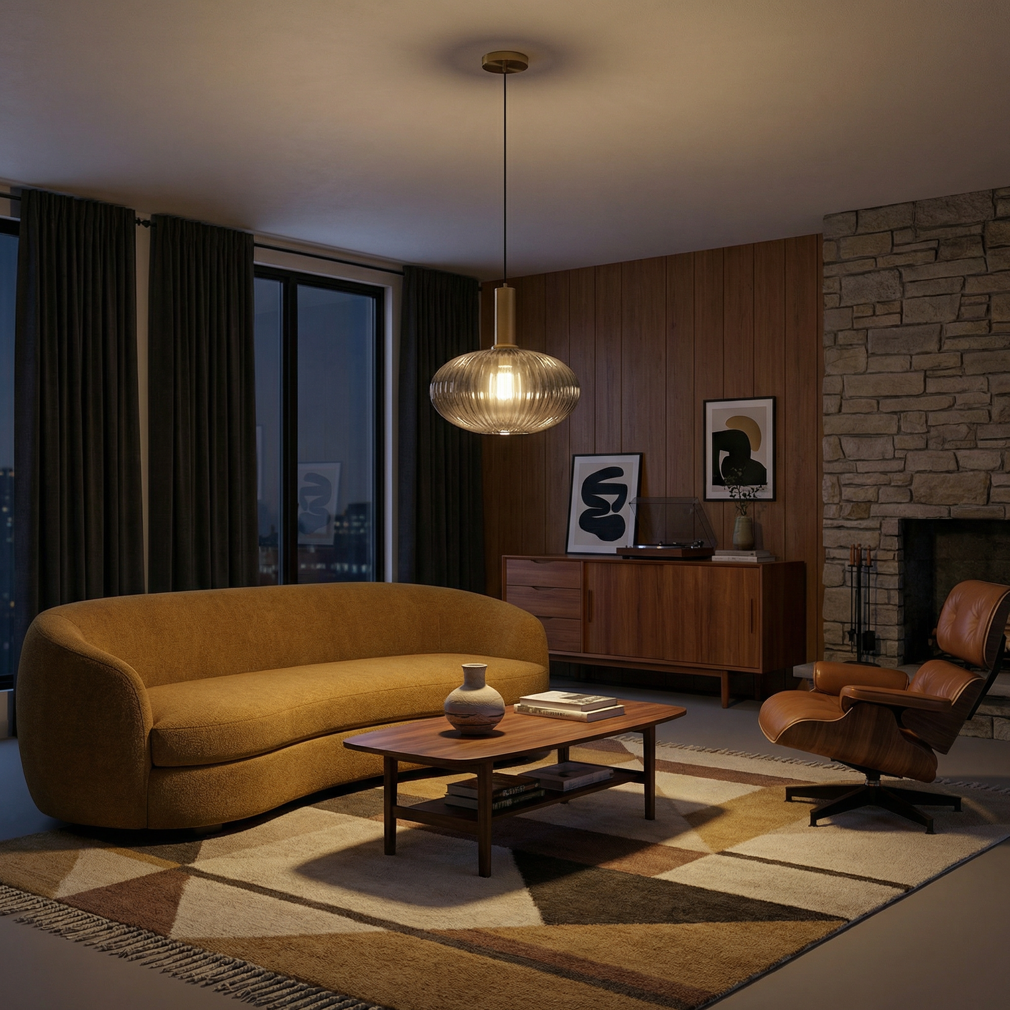 Hängelampe | Farbenfrohes Design, LED-Beleuchtung 3
