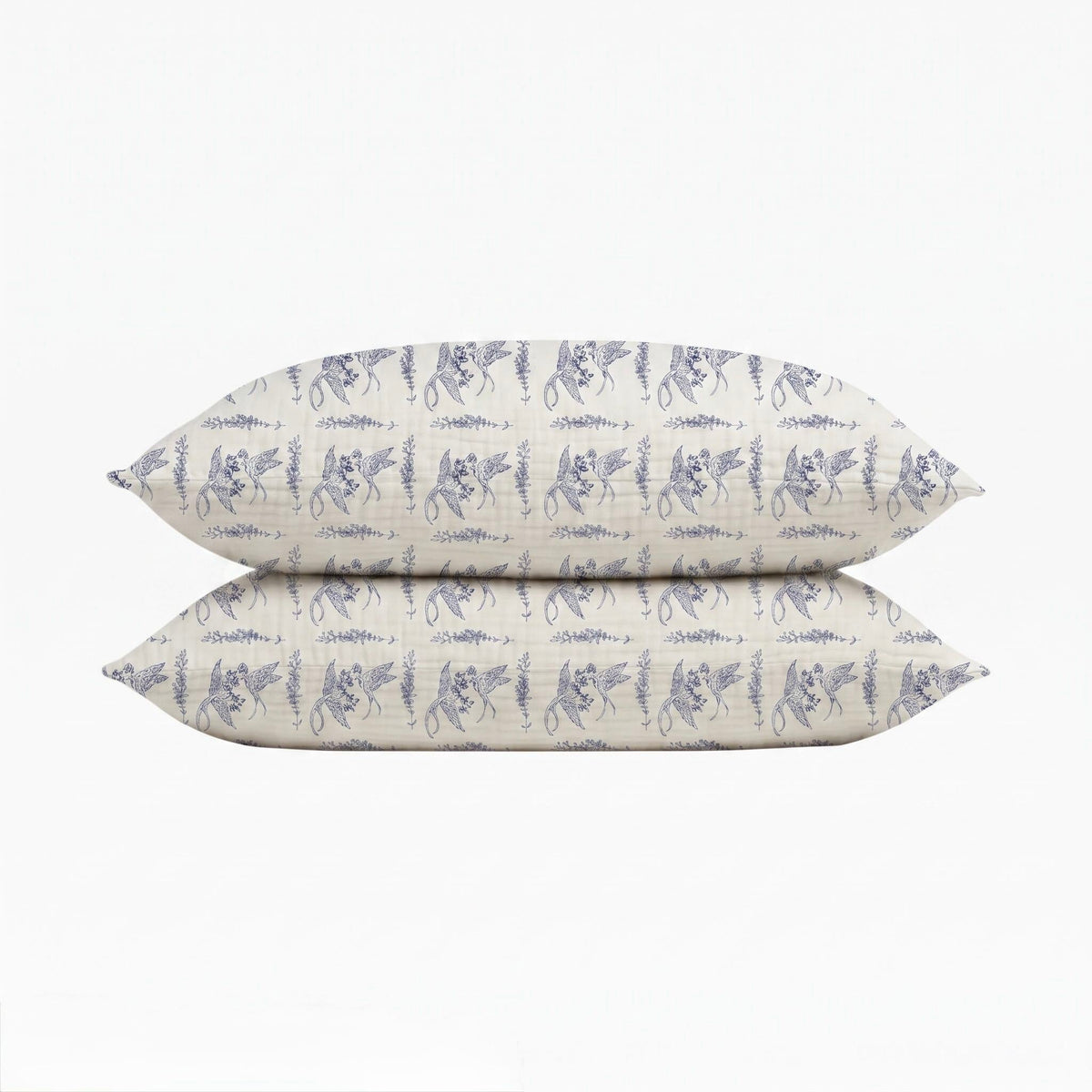 Muslin-Baumwollkissenbezug-Set (2 Stk.)
