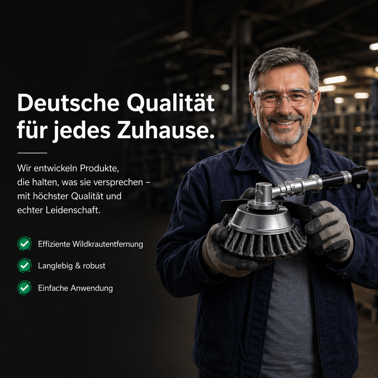 Rasentrimmeraufsatz | Für handelsübliche Trimmer