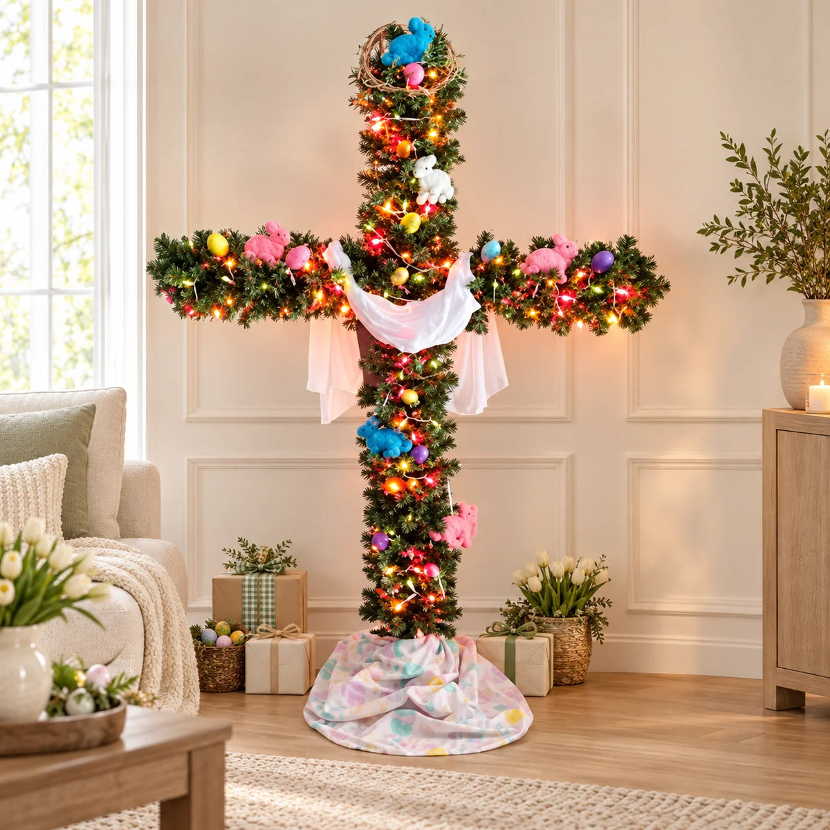 JesusTree™ Weihnachtskreuz – Elegantes Schmuckstück für Festliche Anlässe und Spirituelle Bedeutung 6