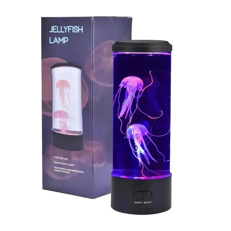 JellyGlow – LED-Stimmungslampe Qualle mit Farbwechsel für Büro