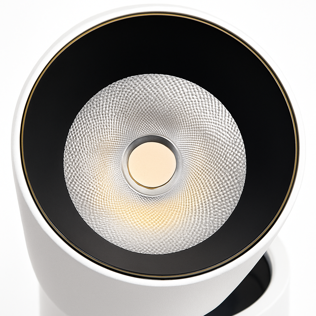 LED-Strahler | Verstellbarer Kopf, Metallgehäuse in Schwarz 7