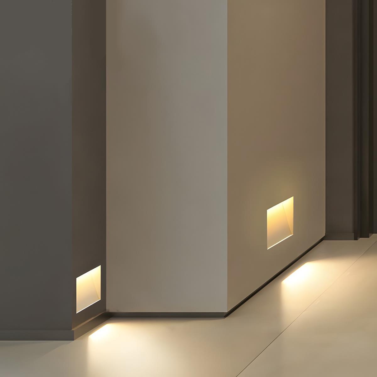 LED-Treppeneinbauleuchte | Minimalistisches Design, Bewegungsmelder 1