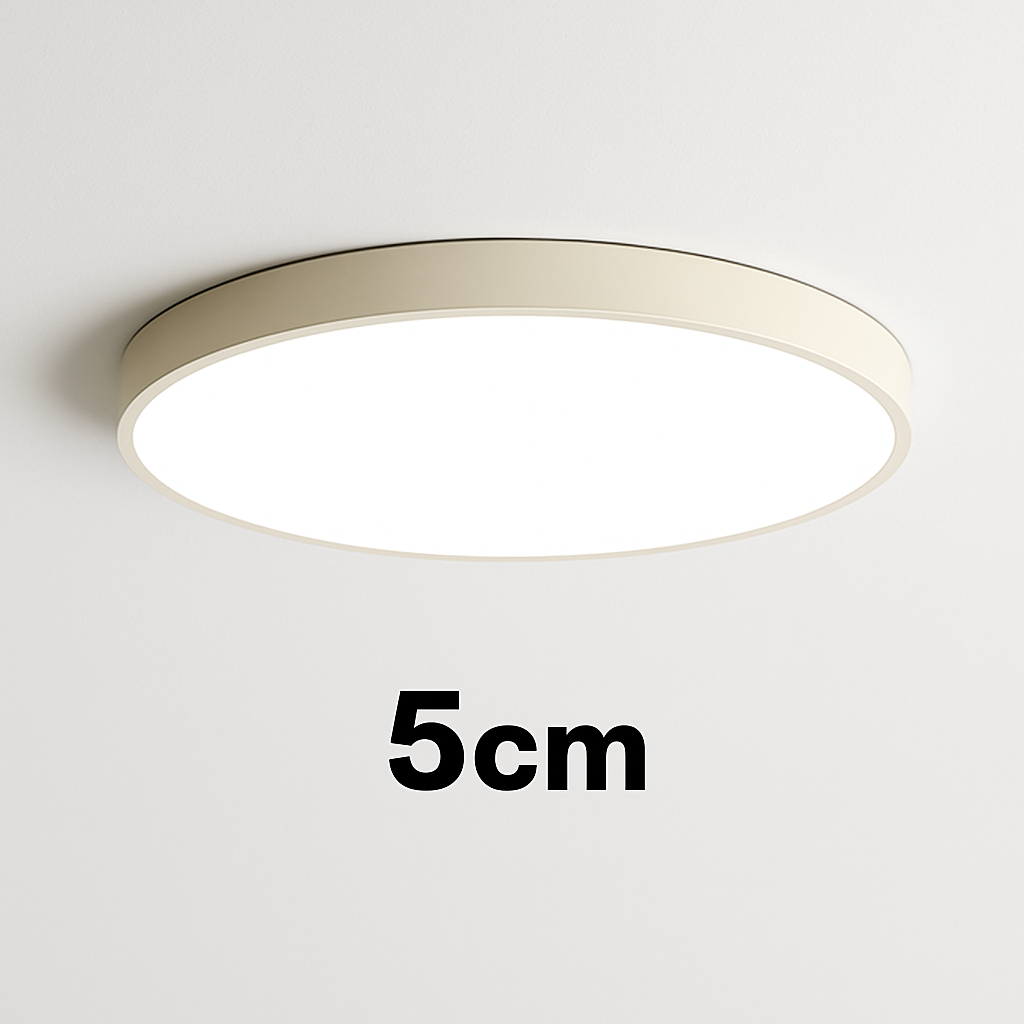 LED Deckenleuchte | Flaches Profil, Milchglasdiffusor 5