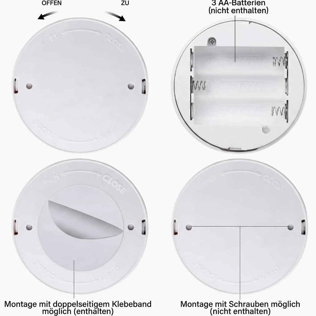 LED Pflanzenleuchte RGB Dimmbar Kabellos mit Fernbedienung für Indoor Pflanzen und Wohnraum Modern