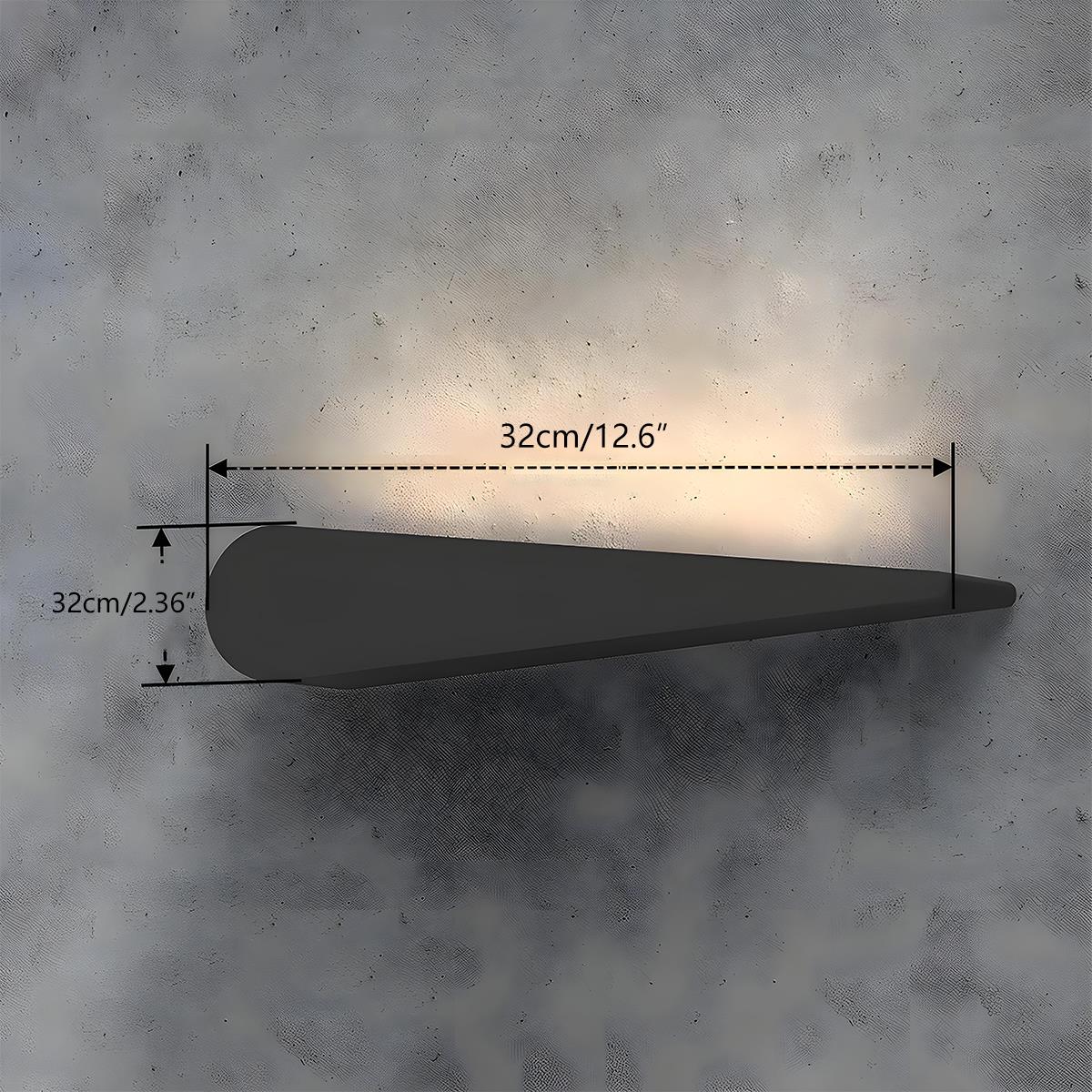LED Wandleuchte Außen | Wetterbeständig, Tierdesign in Schwarz 10