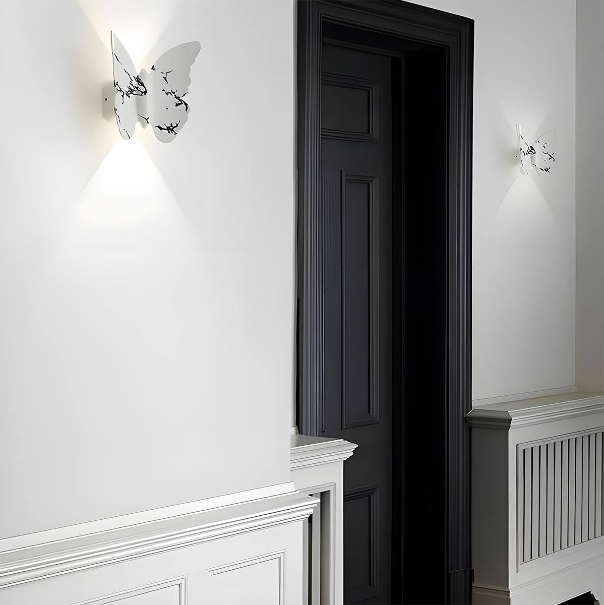 LED Wandleuchte Außen | Wetterbeständig, Tierdesign in Schwarz 13