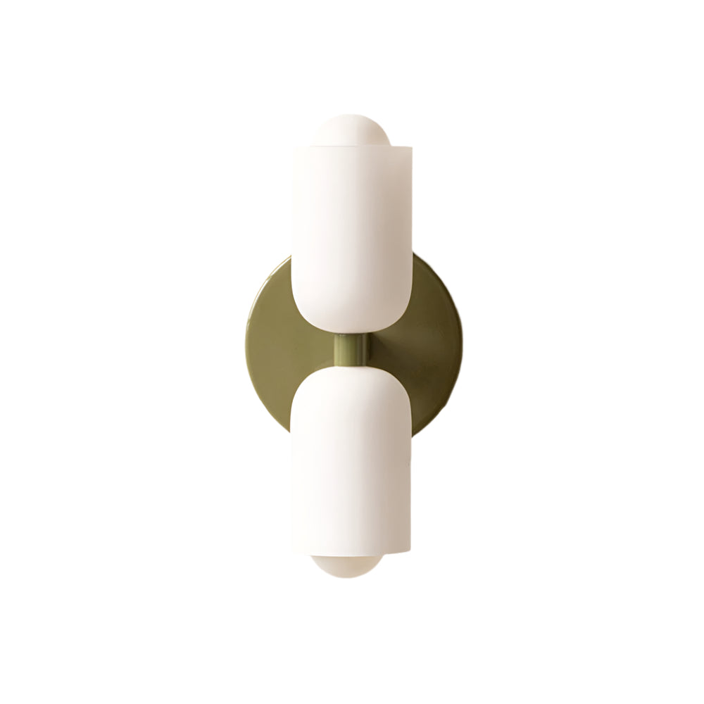 LumoZen - Schlanke LED-Wandleuchte mit schwarzem Glas