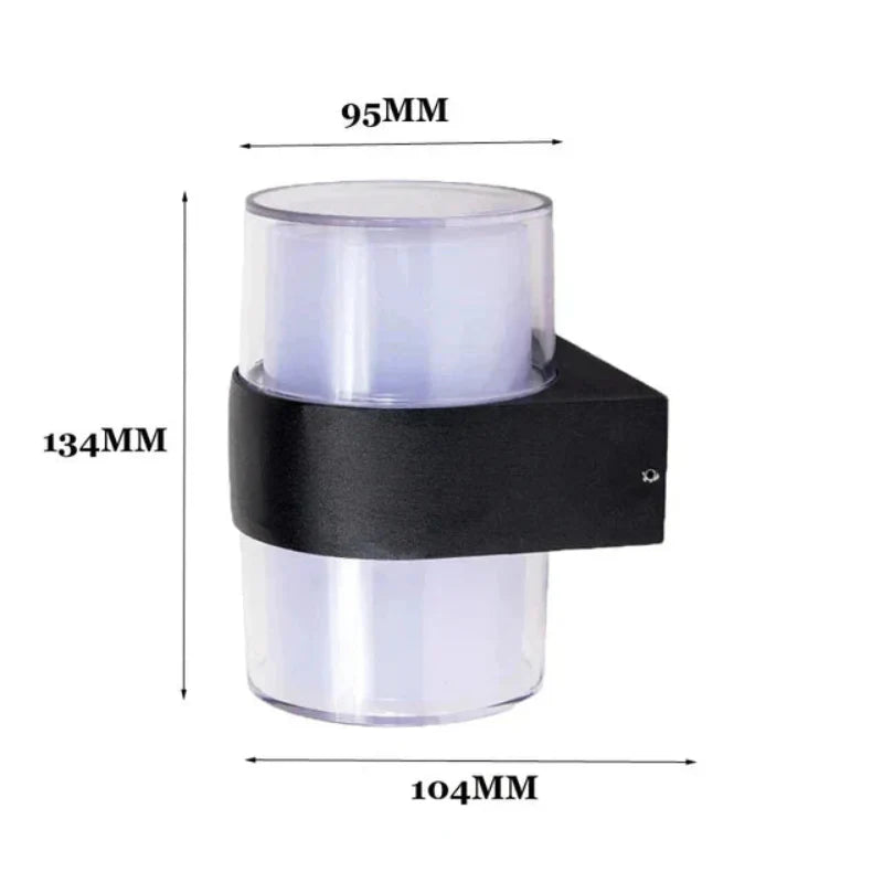 EverGlow – Moderne LED Außenwandleuchte (Wasserdicht & Stilvoll)