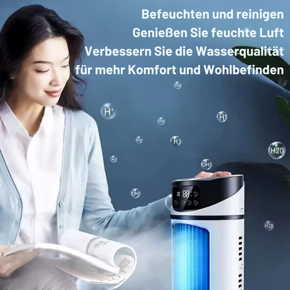 Klimaanlage Donirt 300ml Wassertank – USB 5V 2A – Kompakt für Büro & Zuhause