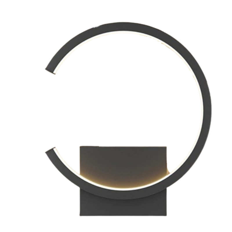 LumaRond – Runde LED-Wandleuchte mit Verstellbarem Arm