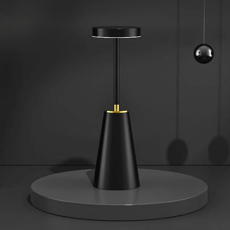 LumoLite LED Tischlampe – Kabellos, dimmbar, weiß, für Terrasse & Garten