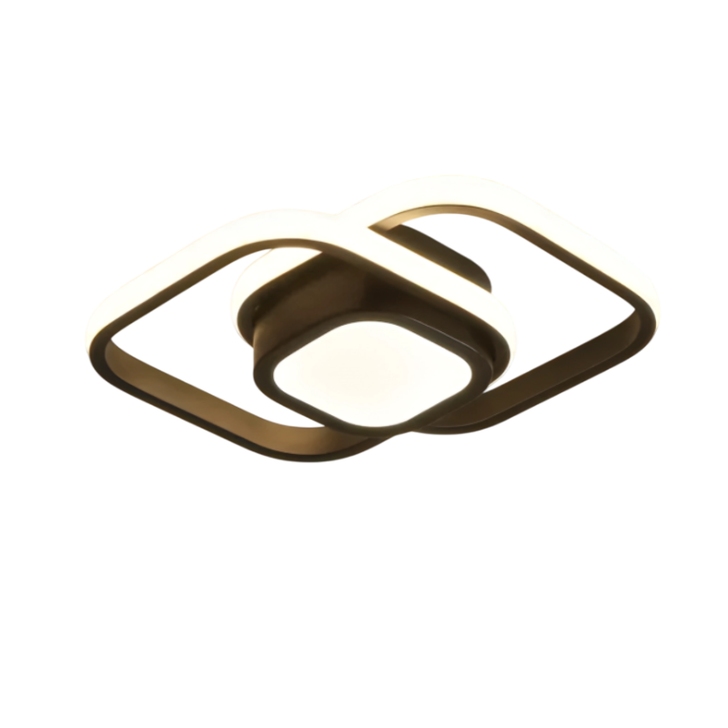 LumoCircles - Kreative LED-Deckenleuchte mit dualen Ringen