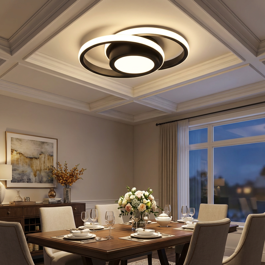 LunaBright Deckenleuchte - Effiziente LED-Beleuchtungslösung