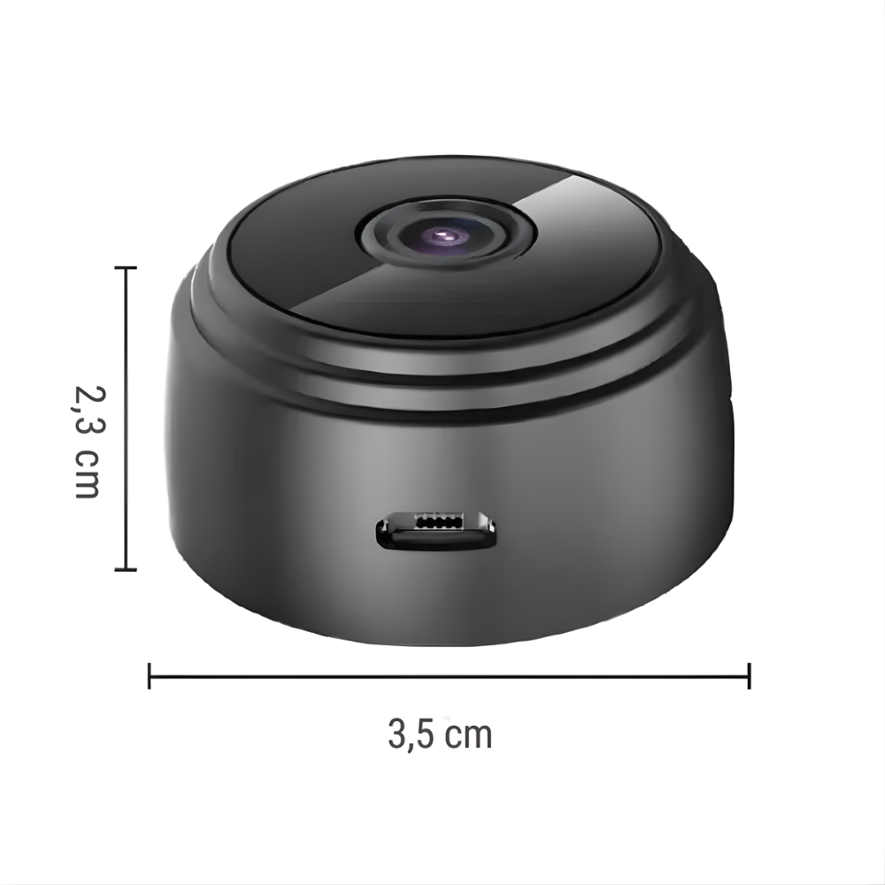 Kabellose Rückfahrkamera Full HD für RV Lkw und Anhänger – 720P – Unterstützt Micro SD bis 128GB – Magnet & 360° Rotierender Halter