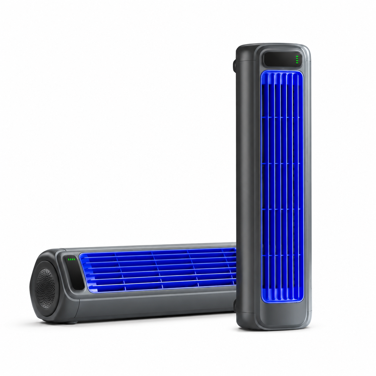 Mobile Klimaanlage | Kompaktes Design, Blaue Belüftung 1