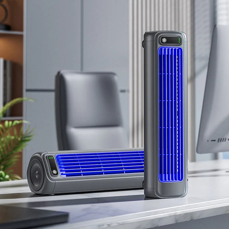 Mobile Klimaanlage | Kompaktes Design, Blaue Belüftung 3