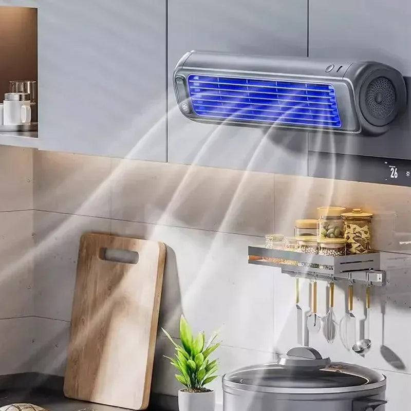 Mobile Klimaanlage | Kompaktes Design, Blaue Belüftung 7