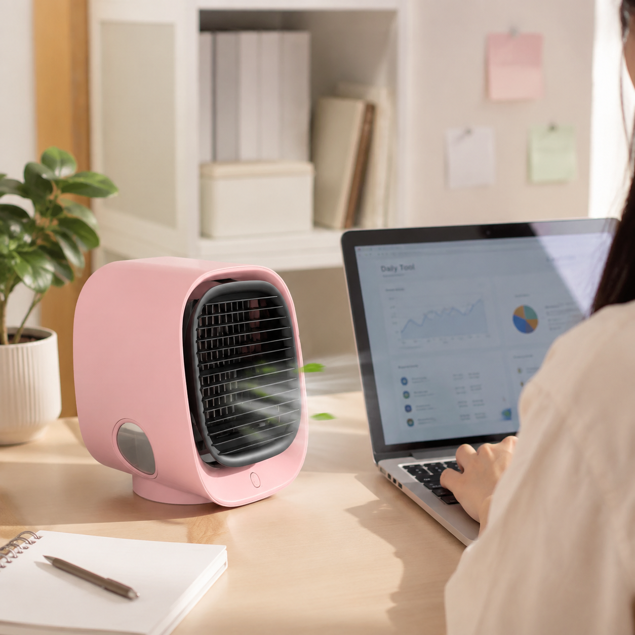 Mobile Klimaanlage | Kompaktes Design, USB-Stromversorgung 3