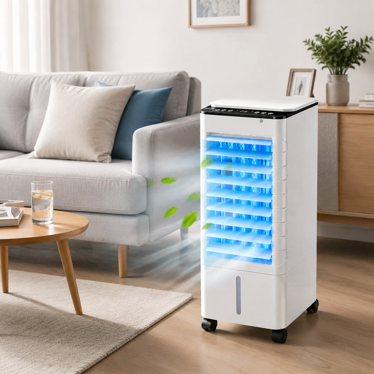 Mobiler Luftkühler | 3-in-1 Funktion, Rollenmobil 2