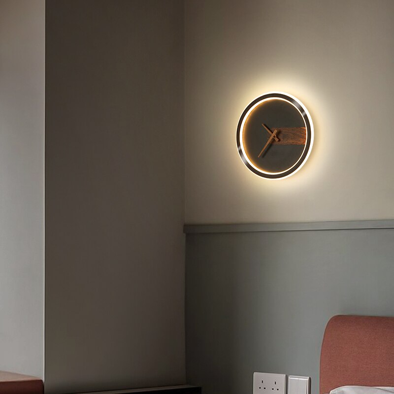 Orion LED Wandleuchte - Modernes Design in Schwarz/Weiß für Schlafzimmer oder Wohnzimmer