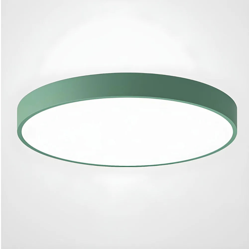 LumiCircle LED Deckenlampe Rund Modern Dimmbar Weiß fürs Wohnzimmer