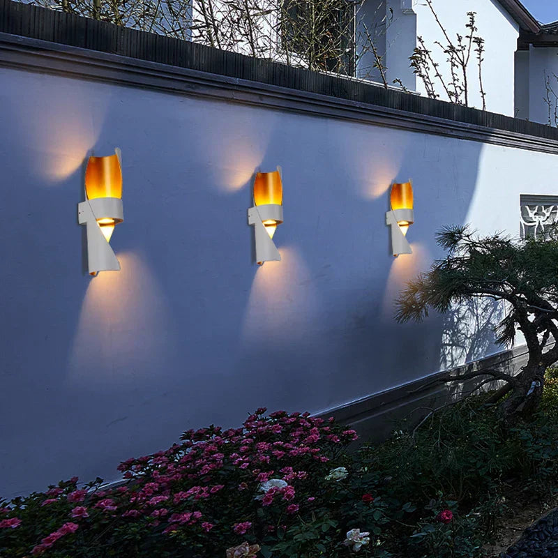 TwilightEdge – LED Außenwandleuchte Up & Down, wasserdicht für Garten & Hauswand