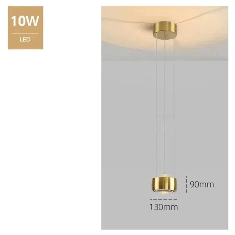 GlowSleek – Moderne Pendelleuchte Armatur