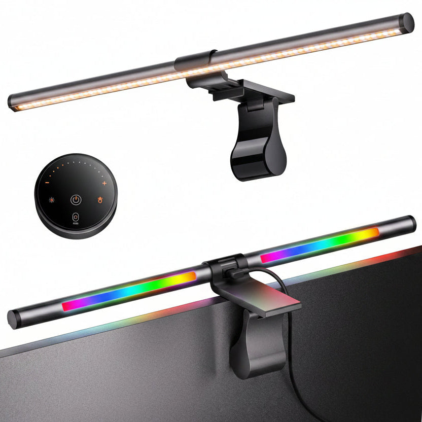Monitor-Lichtleiste | Dimmbar, RGB-Hintergrundbeleuchtung 0