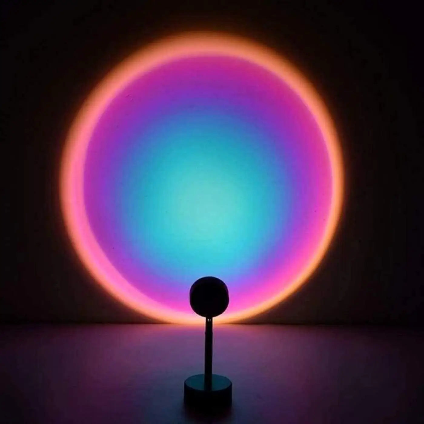 Nachttischlampe | LED-Projektion, 180° verstellbarer Kopf 0