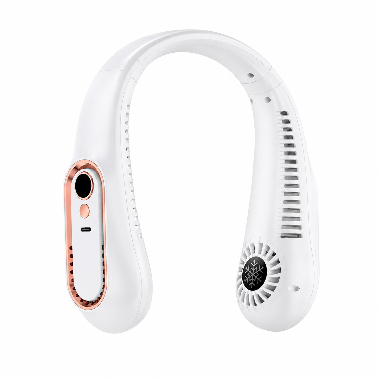 Nackenventilator | Flügelloses Design, USB-wiederaufladbar 1