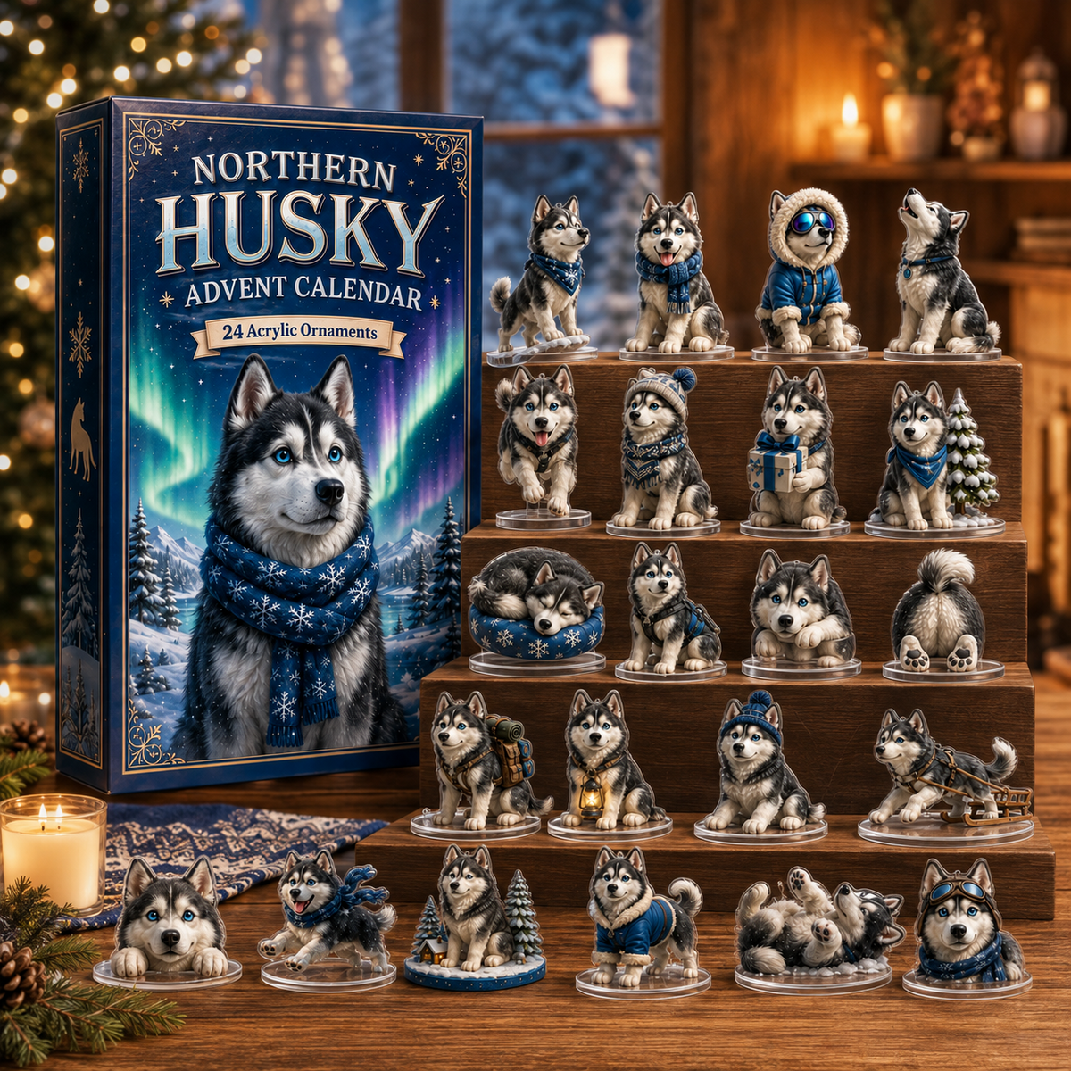 Northern Husky Adventskalender 2026 – Festlicher Countdown Für Hundeliebhaber 3