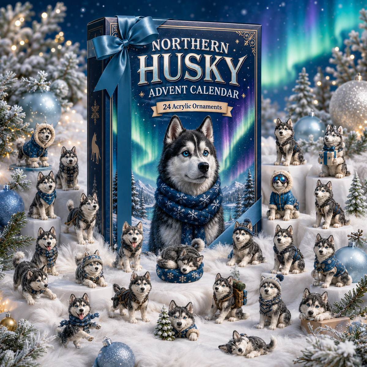 Northern Husky Adventskalender 2026 – Festlicher Countdown Für Hundeliebhaber 4