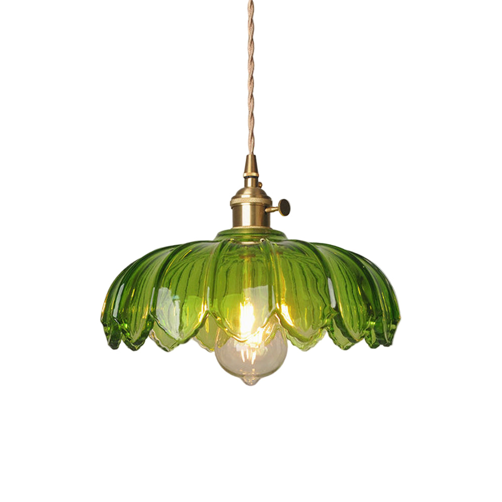 Florina Hängeleuchte, Vintage, Blüten-Design, Weiß, Für Wohnzimmer