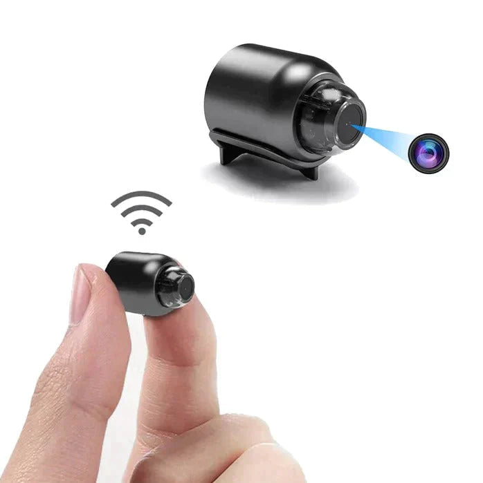 Pack von 2 kompakten HD 1080p WiFi Überwachungskameras mit Nachtsicht