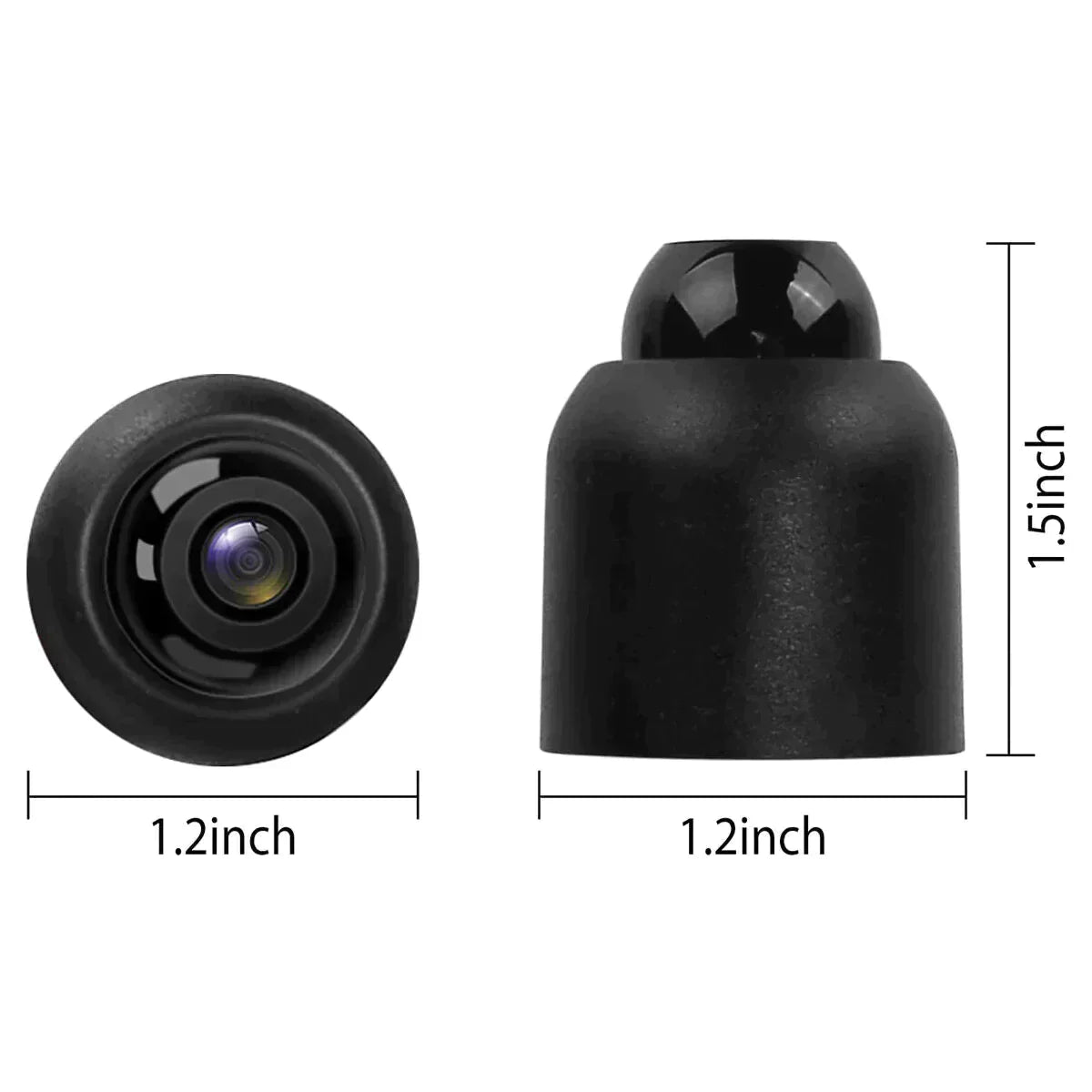 Pack von 2 kompakten HD 1080p WiFi Überwachungskameras mit Nachtsicht
