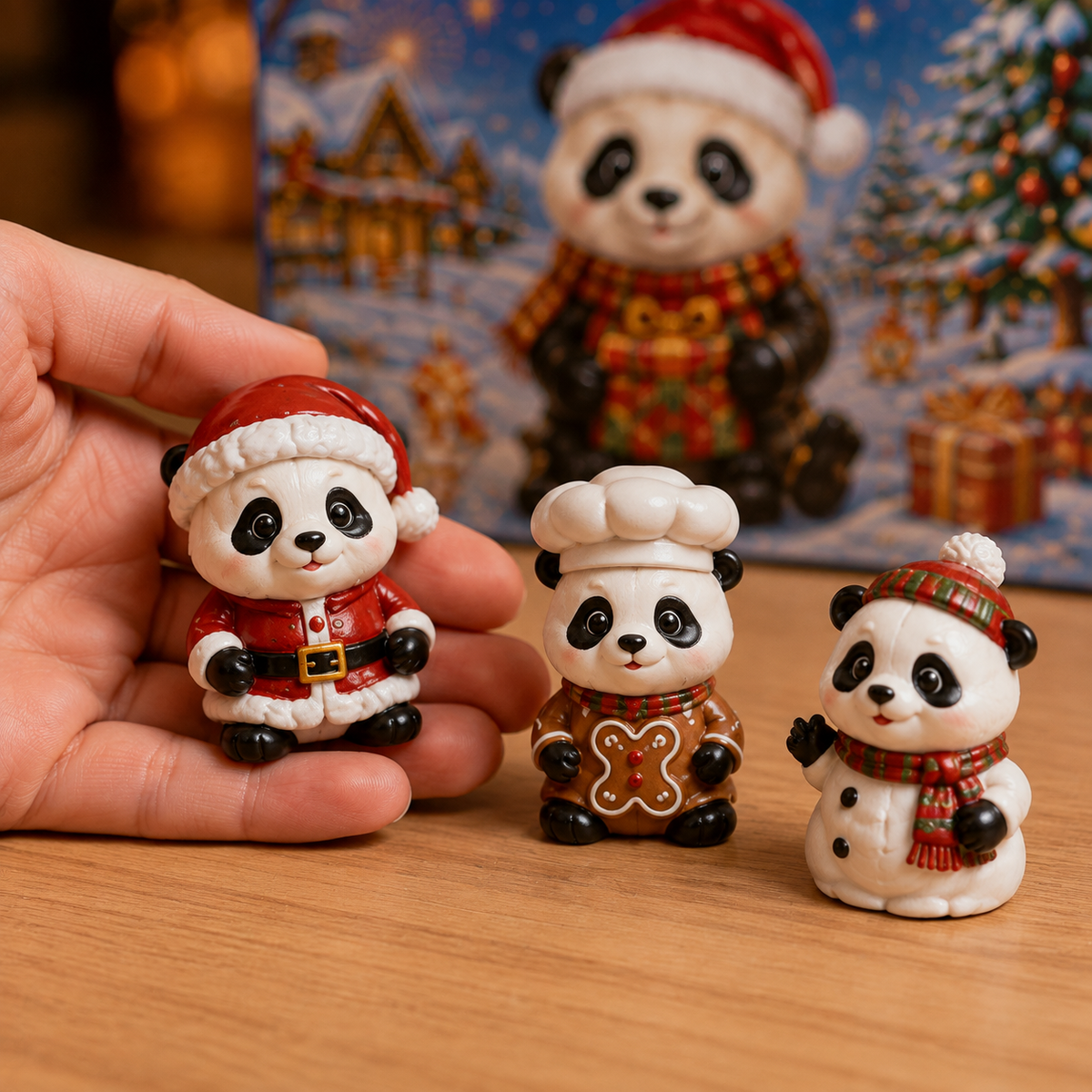 Panda-Adventskalender 2026 – 24 Sammelpandas für Kinder zur Weihnachtszeit 7