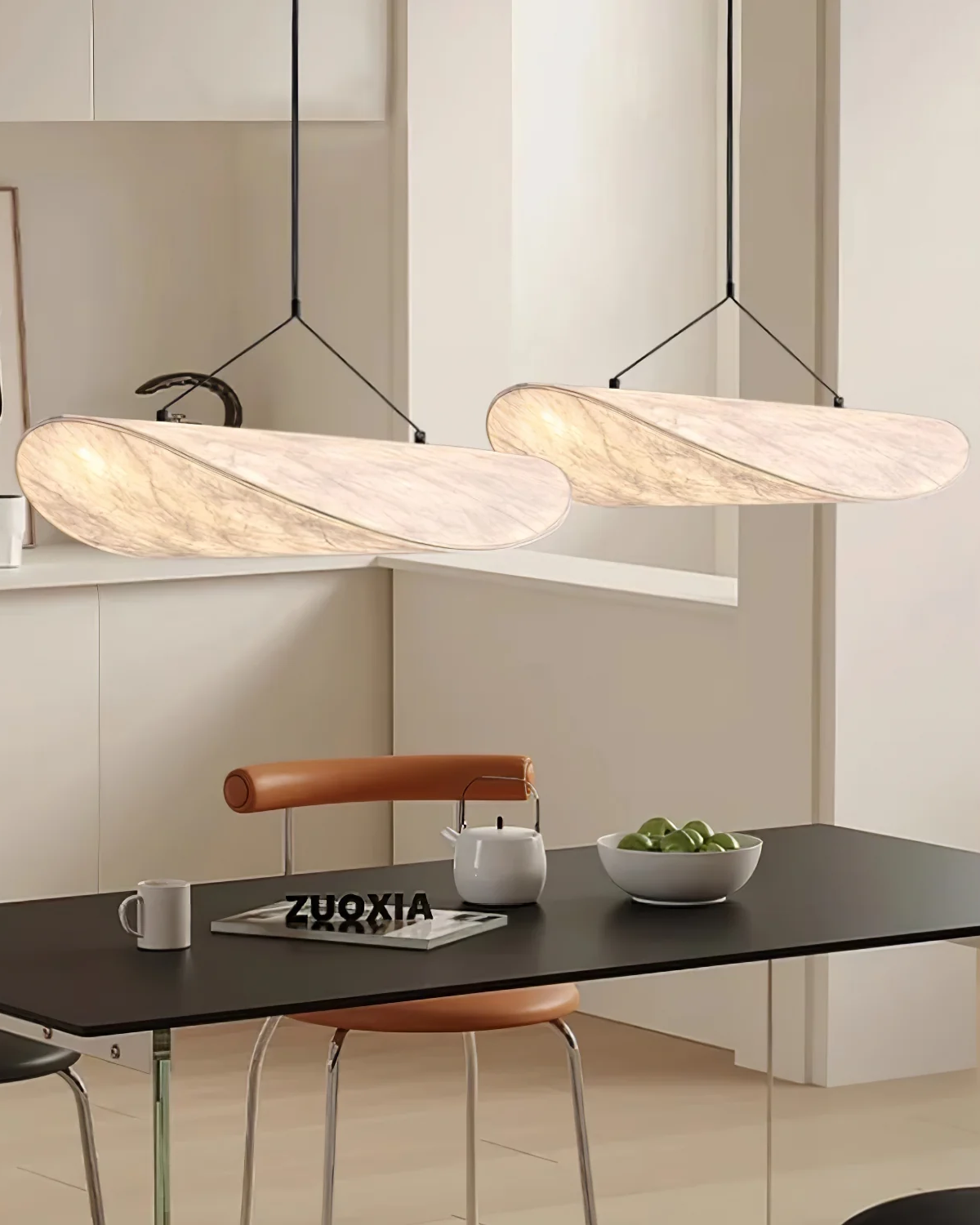 Pendelleuchte | Minimalistisches Design, Bandartige Form 2