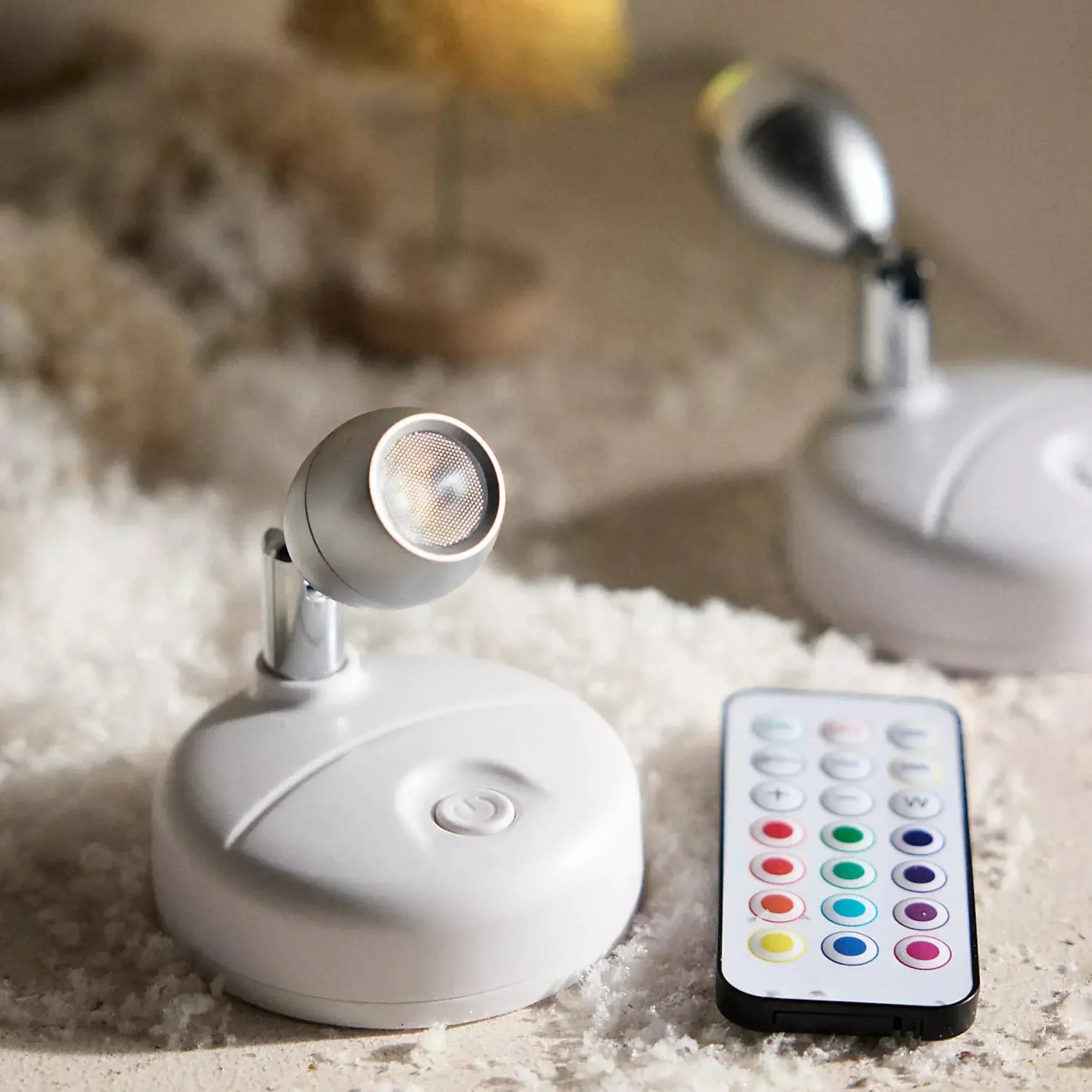 Pflanzenbeleuchtung | Kabellos, 13 RGB-Farben, Dimmbar 0