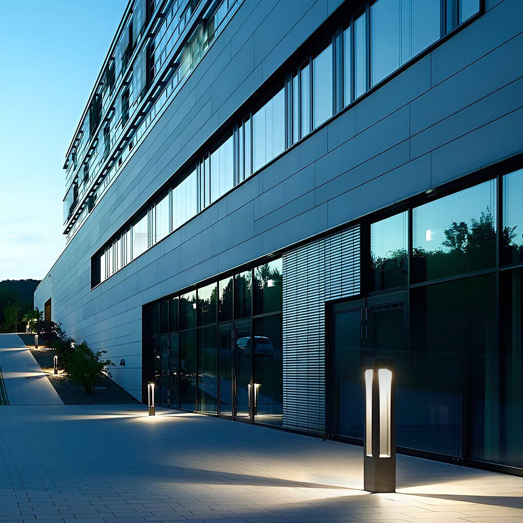 Pollerleuchte Außen | Aluminium, Warmweißes Licht, IP54, Verschiedene Höhen 5