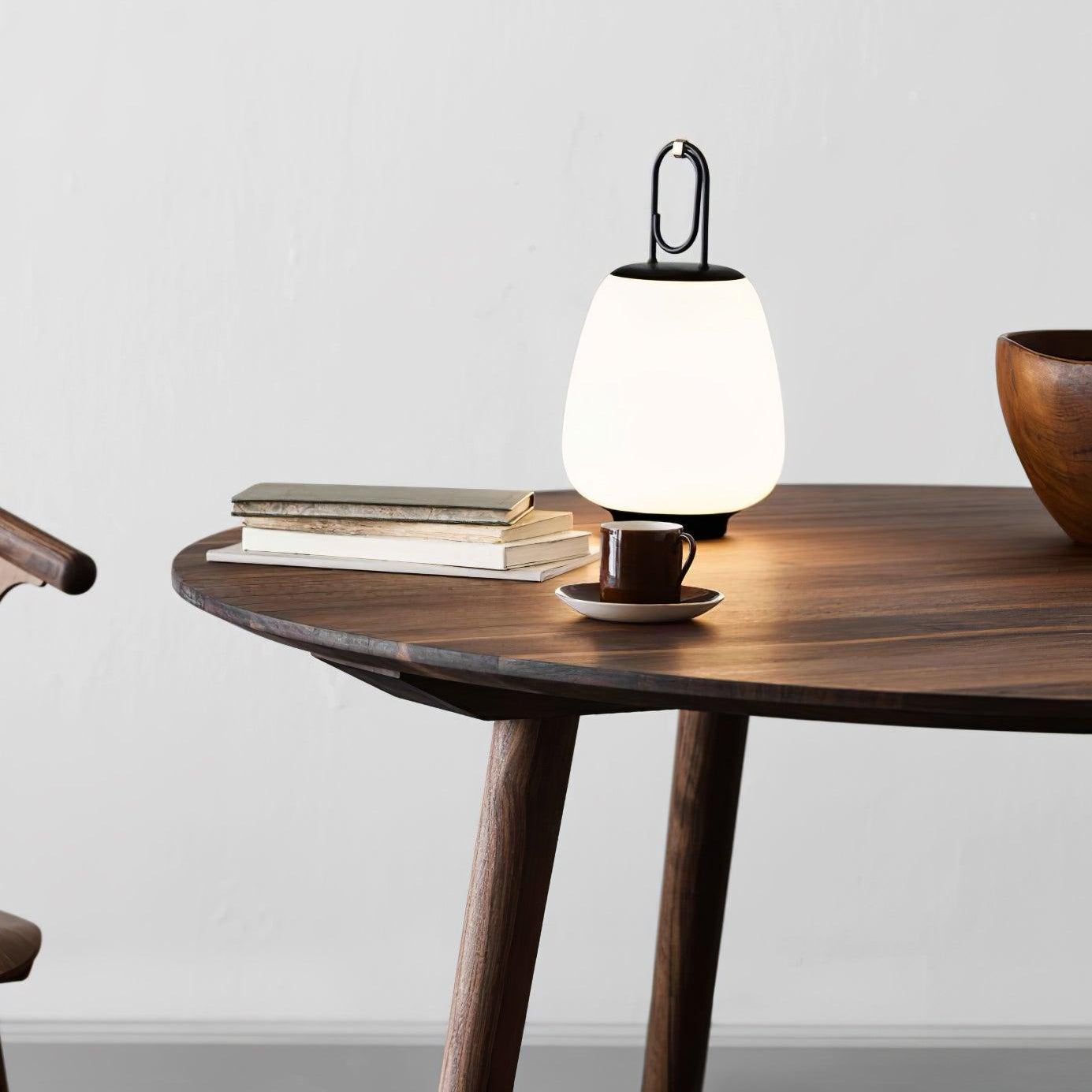 LuminaGo Tragbare Laternen-Tischlampe – Akku Warmweiß Garten & Terrasse